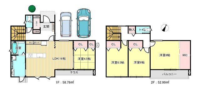 新築戸建　揖保郡太子町鵤の間取り
