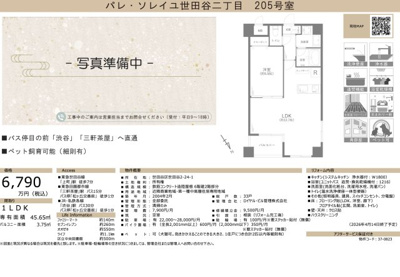 【その他】 | パレ・ソレイユ世田谷二丁目　仲介手数料無料＋40万円現金プレゼント中