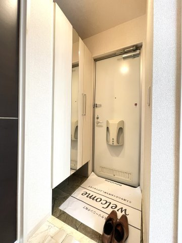 レセンテ中央の玄関
