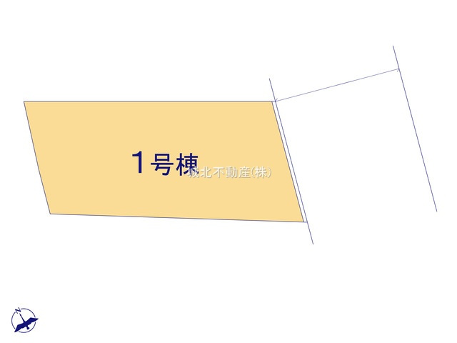 杉並区本天沼2丁目 限定1棟の区画図|53.26㎡
