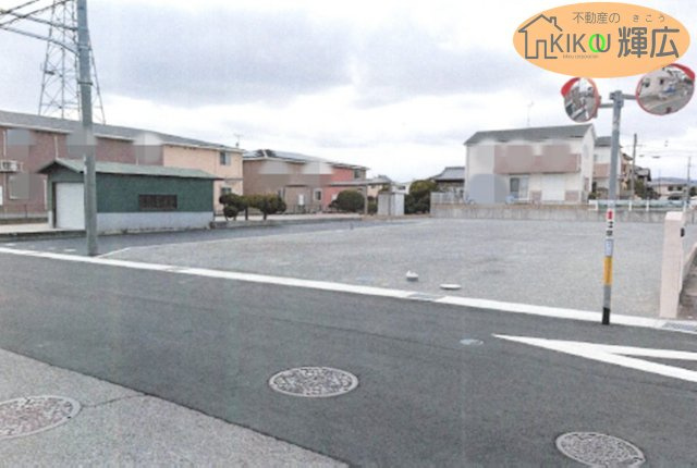 加古川市東神吉町砂部（全３）土地　2号地の前面道路含む現地写真