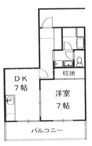 こがねビルの間取り