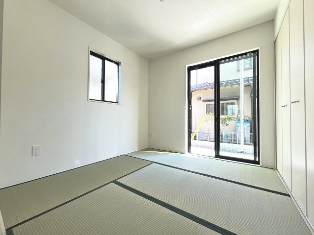 【和室】 | 福岡市西区千里5期　1号棟（全1棟）【仲介手数料無料・0円】 | 現地写真。1階和室です。