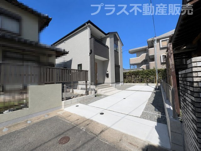 【外観】 | 福岡市西区千里5期　1号棟（全1棟）【仲介手数料無料・0円】 | 現地写真。プラス不動産販売なら、現場の全ての棟をまとめてご見学頂けます。