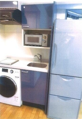 ハーベストハウスⅡのキッチン|≪@552yyyoj≫弊社の公式LINEです♪　※他号室の参考写真です。