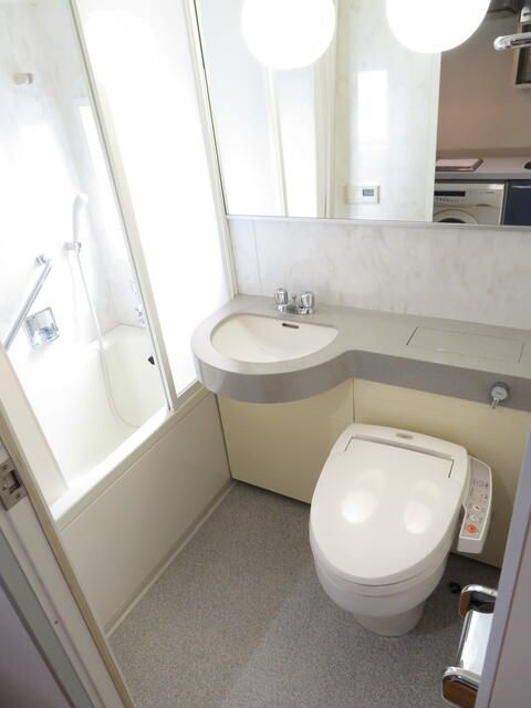 ハーベストハウスⅡのトイレ|　※他号室の参考写真です。