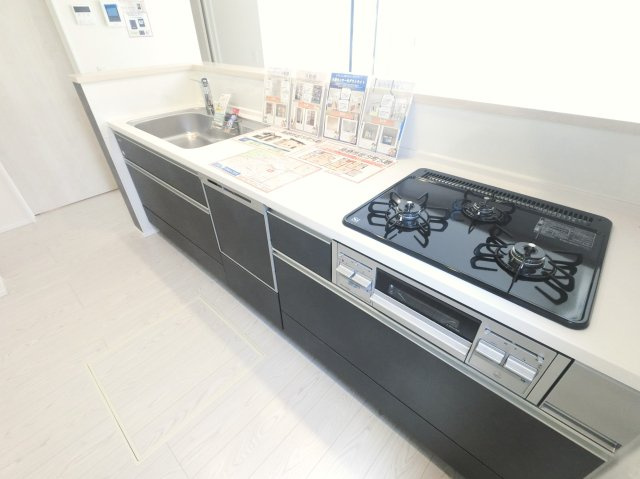 鳥栖市姫方町5期　1号棟のキッチン|キッチンでお料理をお楽しみください