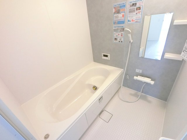 鳥栖市姫方町5期　1号棟の浴室|日々の暮らしに欠かせないお風呂です