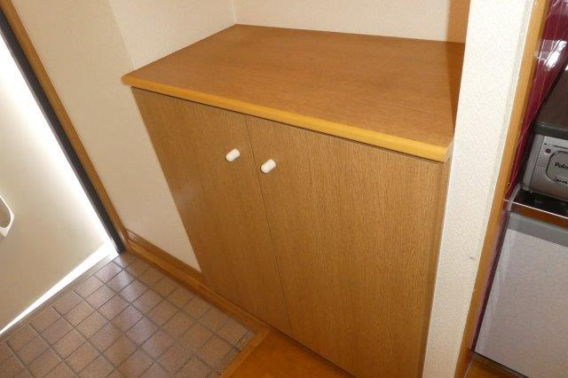 マチェールの内装|シューズボックス