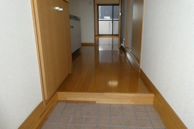 マチェールの玄関