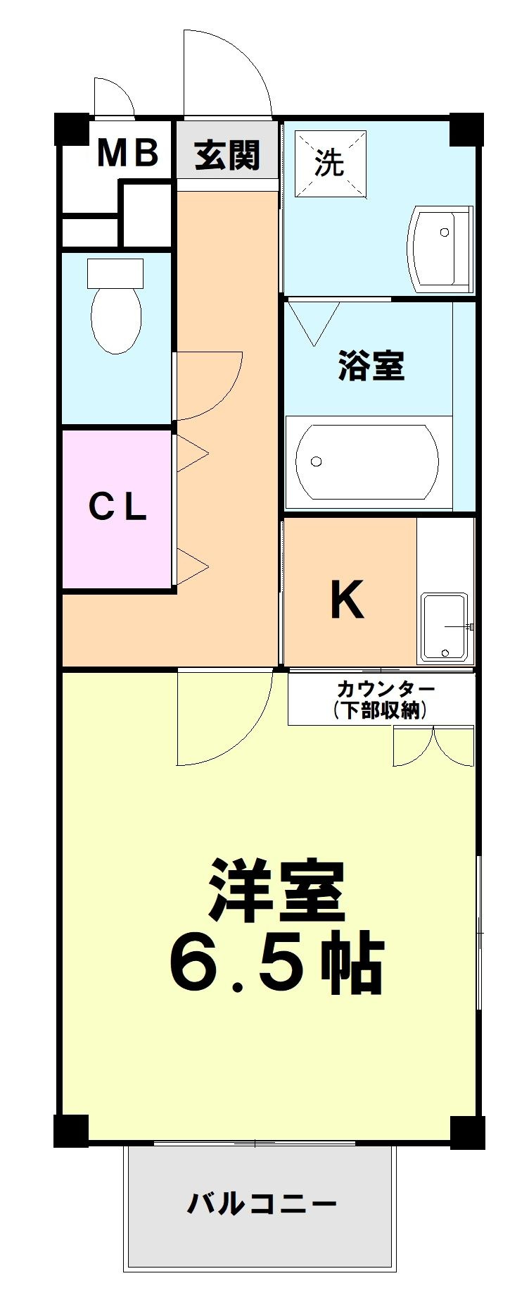 ラ・メゾン長者原の間取り