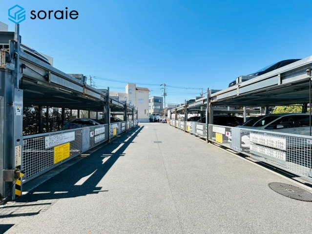 レーベンハイム小手指さくら通りの駐車場|4/16撮影