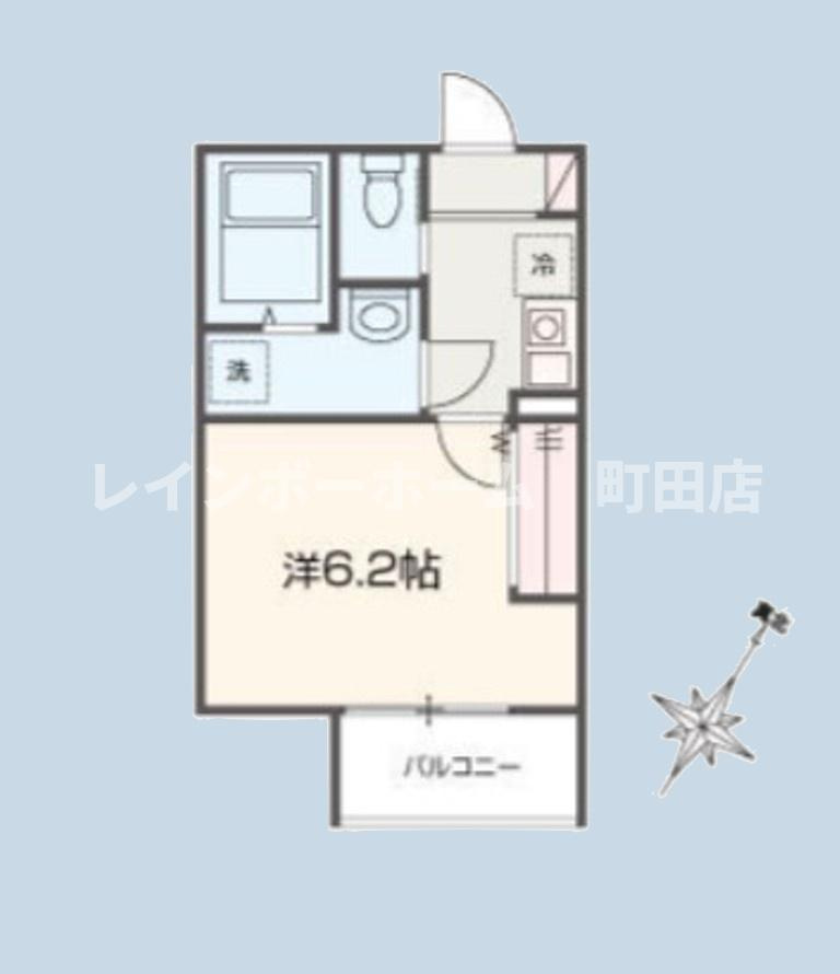 MELLAS相武台前４※初期費用分割後払いサービス利用可能物件の間取り