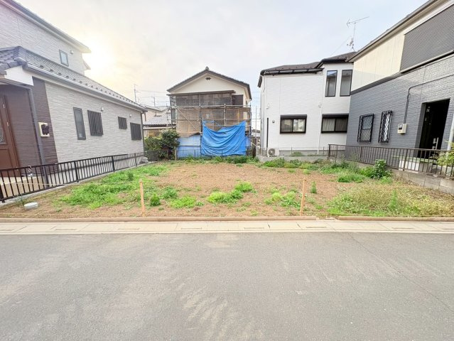 鶴ヶ島市下新田　建築条件なし売地　東武越生線『一本松駅』徒歩9分　の外観