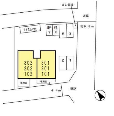 【区画図】 | ．Ｓ