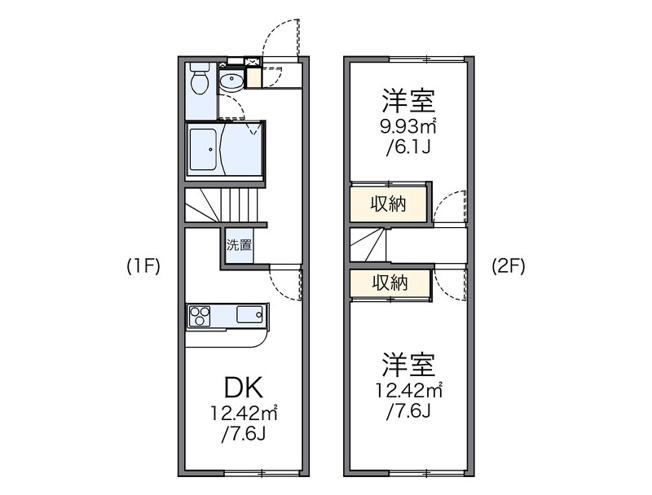 【間取り】 | レオパレス東