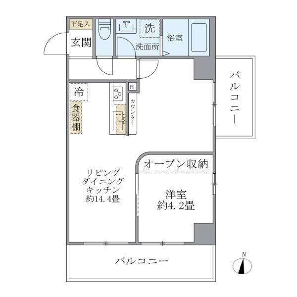 ＩＳＭ新小岩の間取り