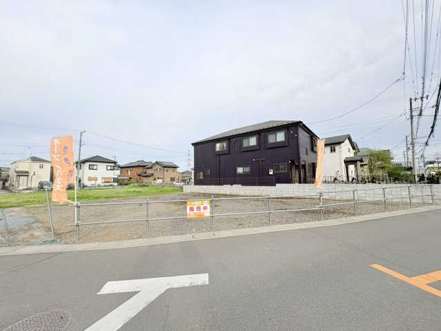 鶴ヶ島市中新田　建築条件なし売地　東武越生線『一本松駅』徒歩4分　【新町小学区】の外観