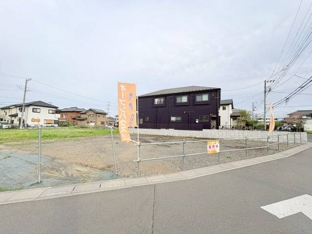 鶴ヶ島市中新田　建築条件なし売地　東武越生線『一本松駅』徒歩4分　【新町小学区】の外観