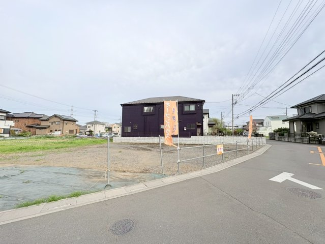 鶴ヶ島市中新田　建築条件なし売地　東武越生線『一本松駅』徒歩4分　【新町小学区】の外観