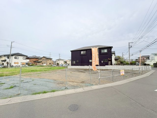 鶴ヶ島市中新田　建築条件なし売地　東武越生線『一本松駅』徒歩4分　【新町小学区】の外観