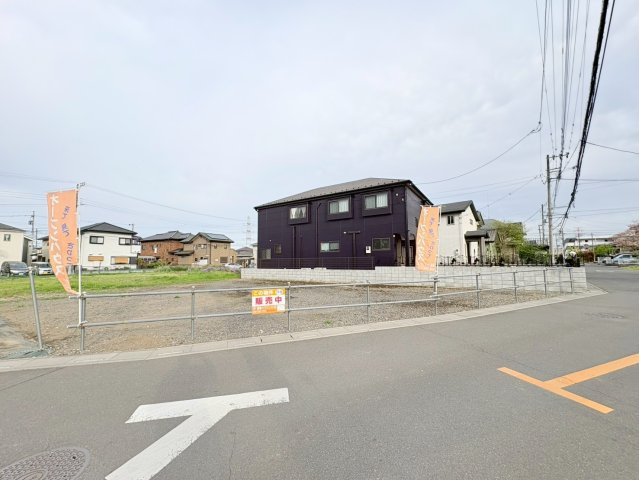 鶴ヶ島市中新田　建築条件なし売地　東武越生線『一本松駅』徒歩4分　【新町小学区】の外観