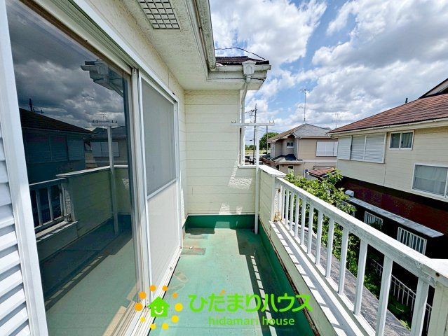 加須市柳生　中古一戸建てのバルコニー