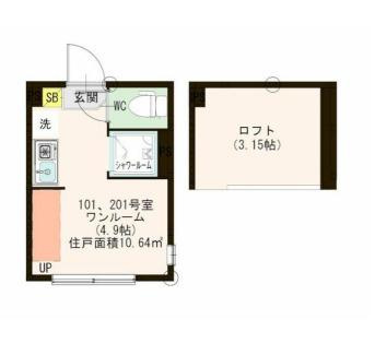 【間取り】 | ハーモニーテラス・パルムズコート小岩