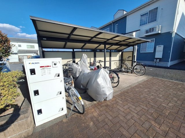 富岡市一ノ宮グリーンヒルA、Ｂ棟の駐車場