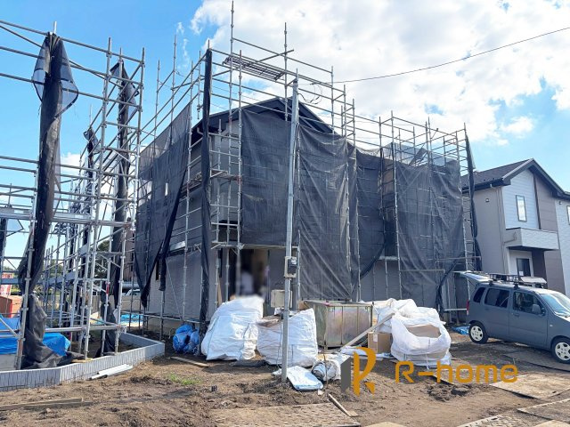 つくば市要4期　新築戸建て　3号棟の外観|ご予約を頂ければ、『平日』はもちろん『早朝』や『夜間』もご見学可能です♪お気軽にお申し付けください♪