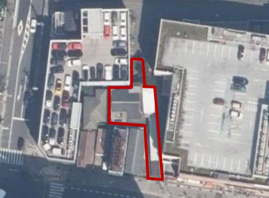 国道2号線沿い　六湛寺町ロードサイド土地の地図