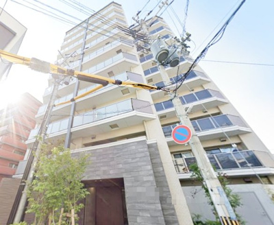 【外観】 | ワコーレ深江北町Sails | 角住戸、南向き、陽当たり・通風良好 