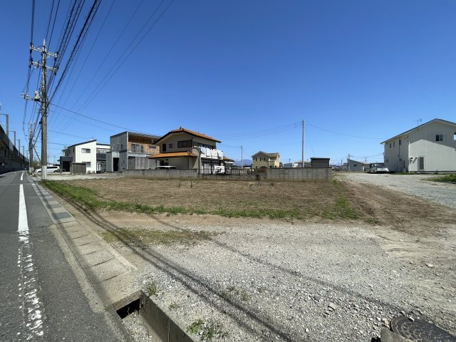 高崎市福島町売土地の外観|南西側から撮影