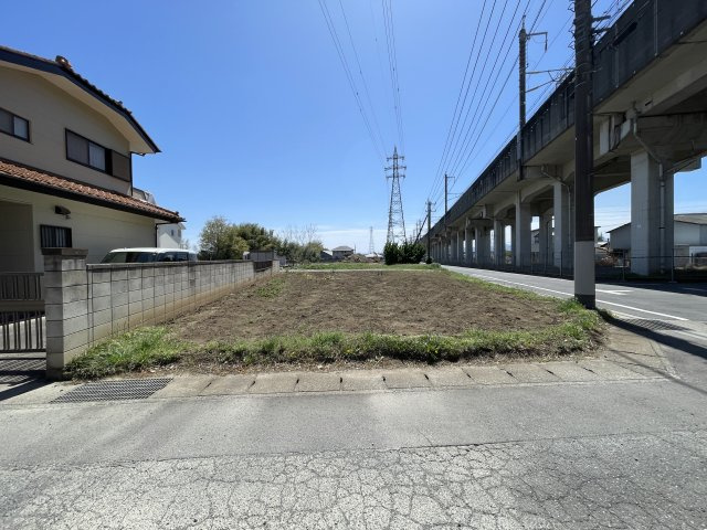 高崎市福島町売土地の外観|北側から撮影