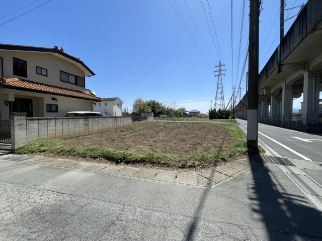 高崎市福島町売土地の外観|北西側から撮影