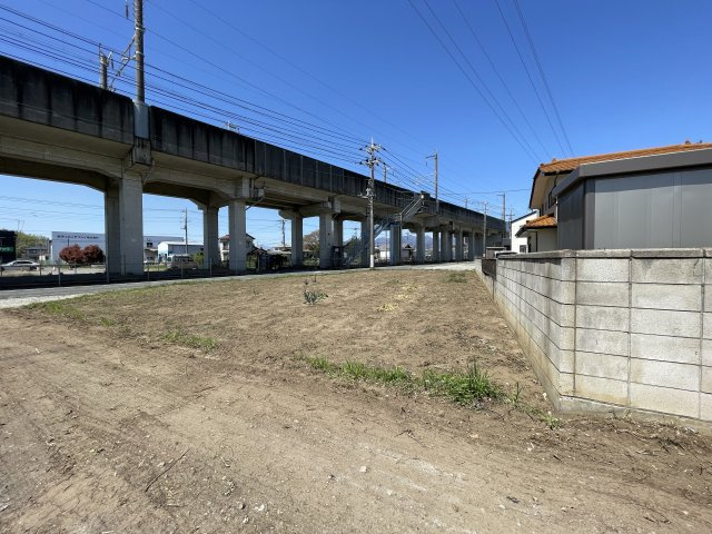 高崎市福島町売土地の外観|南西側から撮影