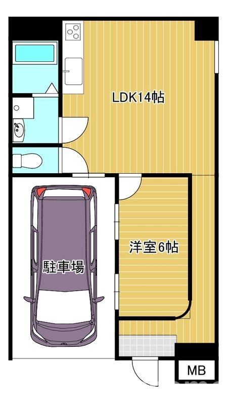 サンガーデン茨木の間取り