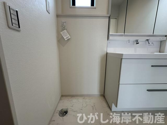 藤沢市辻堂太平台１丁目　新築戸建のランドリースペース|洗濯機置場