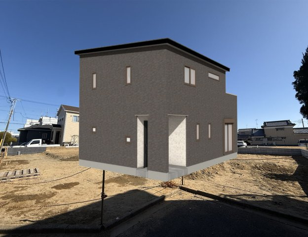 【大網白里市役所徒歩1分】新築戸建の完成予想図
