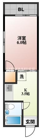 サンハイツの間取り