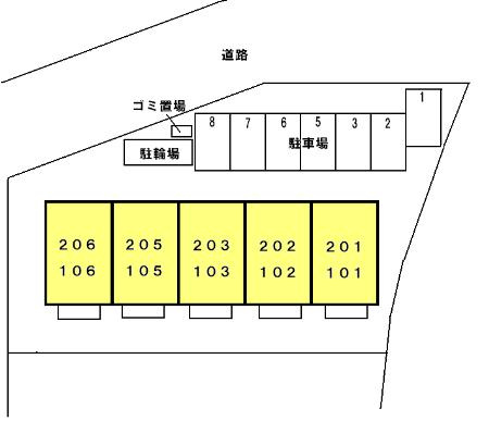 アルビオンの区画図