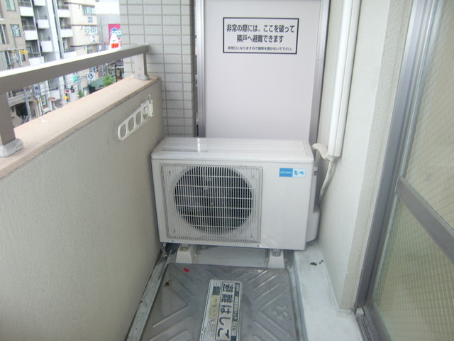 ダイドーメゾン神戸六甲のバルコニー