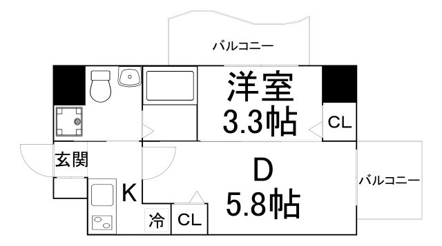 【間取り】 | セレニテ上町台