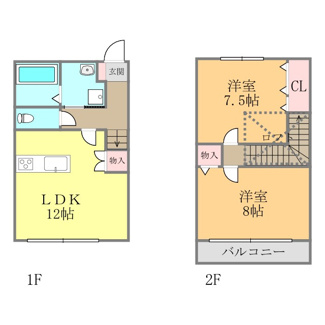 【間取り】 | エントピアつばさ・