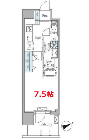 【間取り】 | PRIME　SQUAREⅢ | 間取り