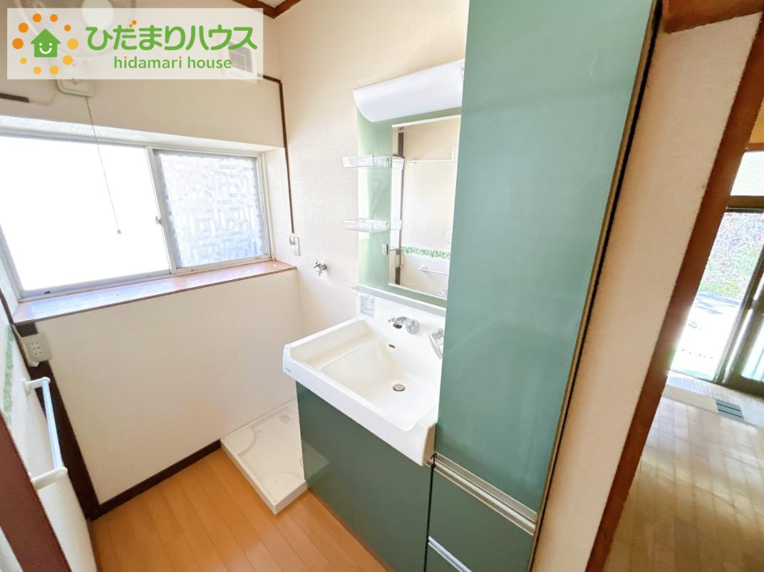 いわき市常磐下船尾町居作　中古戸建　の独立洗面台