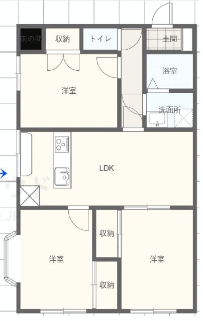 総建みどりハイムの間取り
