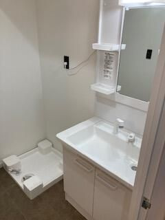 総建みどりハイムの洗面所