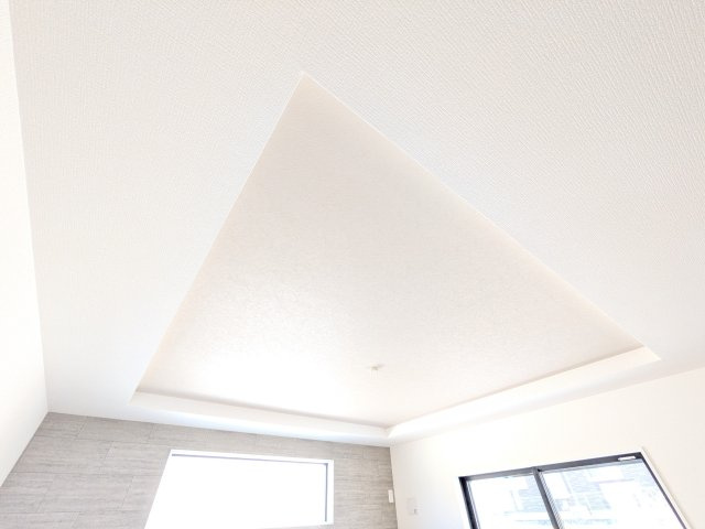 土浦市上高津2期　新築戸建て　5号棟の居間・リビング