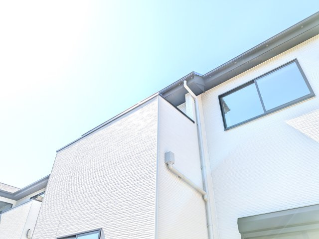 土浦市上高津2期　新築戸建て　5号棟のバルコニー